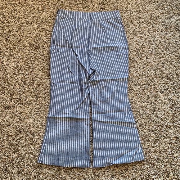 Free People Elliot Striped Linen Blend Pants - Picture 10 of 13